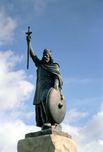 Posąg Alfreda Wielkiego (849-99) (patrz też 10842)