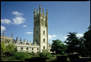 The Great Tower, Magdalen College, Oxford, budowa 1492-1509 autorstwa Unbekannt Unbekannt
