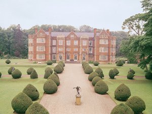 Widok na Burton Agnes Hall autorstwa Unbekannt Unbekannt