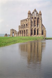Widok na opactwo Whitby, North Yorkshire autorstwa Unbekannt Unbekannt