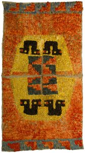 Tunika z piórami Nazca-Huari, ok. 1900 r. 700-1100 autorstwa Unbekannt