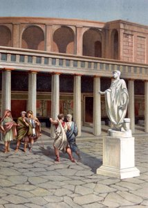 Ulica w Pompejach autorstwa Unbekannter Künstler