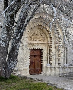 Opactwo Notre Dame de Ganagobie (zdjęcie) autorstwa Unbekannter Künstler
