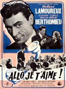 Plakat filmu Allo je t