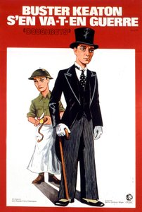 Plakat filmowy Doughboys autorstwa Edwarda Sedgwicka z Busterem Keatonem i Sally Eilers 1930 autorstwa Unbekannt