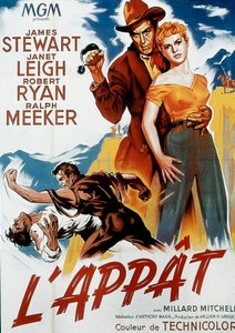 Affiche z filmu Naga Ostroga Antoniego Manna 1953 autorstwa Unbekannt