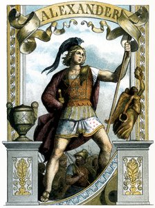 Aleksander Wielki, król Macedonii autorstwa Unbekannter Künstler