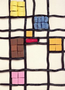 Allsorts 1 (wg Mondriana) 2003 (foto) autorstwa Unbekannter Künstler
