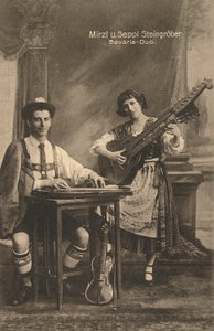 Bavaria-Duo, Niemcy, ok. 1910 (pocztówka) autorstwa Unbekannter Künstler