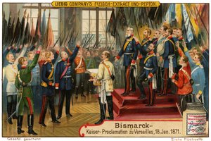 Bismarck w Wersalu autorstwa Unbekannt