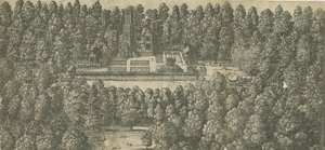 Boscobel House: grawerowanie i [XVII w.] autorstwa Unbekannt