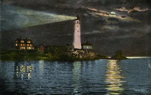 Boston: Boston Light autorstwa Unbekannter Künstler