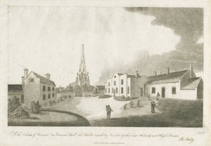 Brewood Grammar School: grawerowanie akwatinty, 30 stycznia 1799 autorstwa Unbekannt