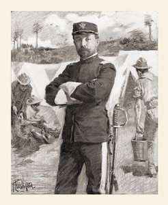 Generał brygady Frederick Funston z 20. Ochotników Kansas tuż po awansie za odwagę Frederick N. Funston autorstwa Unbekannt