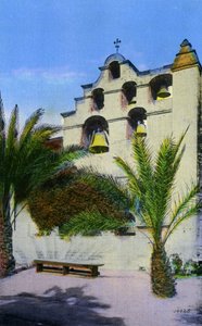 Kalifornia: San Gabriel Mission Bells, San Gabriel autorstwa Unbekannter Künstler