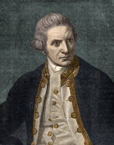 Kapitan James Cook - portret autorstwa Unbekannter Künstler