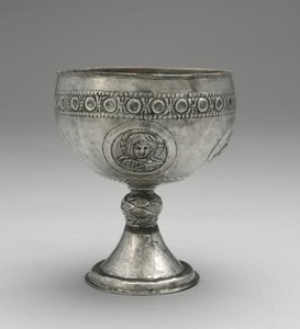 Kielich ze skarbu Beth Misona, Konstantynopol lub Syria, ok. 500-700 autorstwa Unbekannt