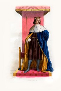 Karol V z Francji zwany Mądrym, c.1844 (grafika)