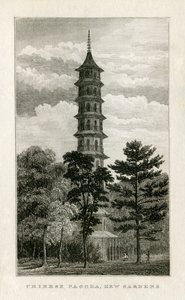 Chińska Pagoda, Ogrody Kew autorstwa Unbekannt