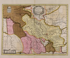 Cliuia ducatus et Rauestein dominium autorstwa Unbekannter Künstler