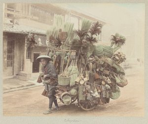 Kolporter - Japonia 1880-1910 autorstwa Unbekannter Künstler