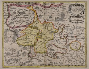 Comitatus Wertheimici finitimarumque regionum noua et exacta descriptio autorstwa Unbekannter Künstler