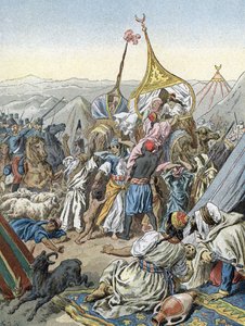 Podbój Algierii przez Francję: zdobycie Smalah Abd-el-Kader w Taguin przez księcia Aumale (1843) autorstwa Unbekannter Künstler