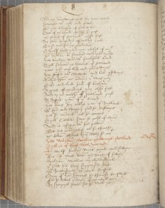 Kopia Kroniki Andrzej z Wyntoun, Fol 319 verso, ok. 1550 (tusz na papierze) autorstwa Unbekannt