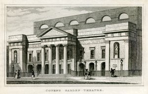 Teatr w Covent Garden autorstwa Unbekannt