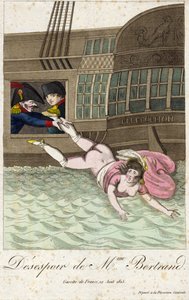 ROZPATRZENIE PANI BERTRAND 1815 (grafika) autorstwa Unbekannter Künstler