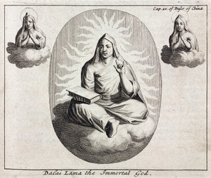 Dalajlama, Bóg Nieśmiertelny, ok. 1700 autorstwa Unbekannt