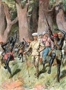 Nareszcie światło dzienne! Henry Morton Stanley (1840-1904)Urodzony w Walii amerykański dziennikarz i odkrywca autorstwa Unbekannter Künstler