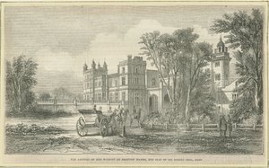 Drayton Bassett - "Drayton Manor" : drzeworyt i [?XIX w.] autorstwa Unbekannt