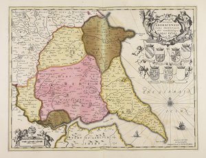 Ducatus Eboracensis pars orientalis  Wschodni władca Yorke shire autorstwa Unbekannter Künstler