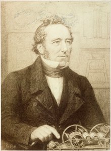 Edward Cowper, brytyjski wynalazca, ok. 1830 autorstwa Unbekannt