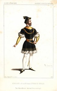 Angielski baryton Paul-Bernard Barroilhet jako Król w L