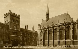 Exeter College, Oxford autorstwa Unbekannter Künstler