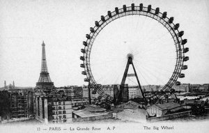 Diabelski młyn, Paryż - 1900 Exposition Universelle autorstwa Unbekannter Künstler