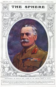 Marszałek polowy Sir Douglas Haig, dowódca wojsk brytyjskich we Francji autorstwa Unbekannter Künstler