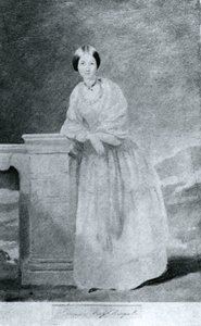 Florence Nightingale, angielska pielęgniarka i reformatorka szpitala, ok. 1860 autorstwa Unbekannt