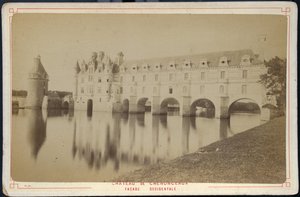 Francja, Centrum, Indre-et-Loire (37), Chenonceaux: Chateau de Chenonceau autorstwa Unbekannter Künstler