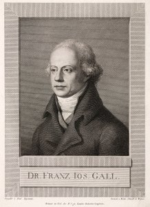 Franz Joseph Gall, niemiecki anatom i frenolog, ok. 1800 autorstwa Unbekannt