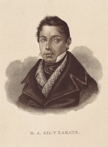 GIL Y ZARATE, Antonio (1793-1861) (rycina) autorstwa Unbekannter Künstler
