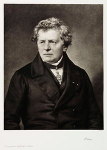 Georg Simon Ohm, niemiecki fizyk, ok. 1840 autorstwa Unbekannt