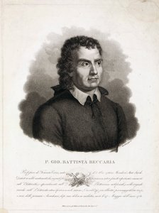 Giambattista Beccaria, włoski duchowny i naukowiec autorstwa Unbekannt