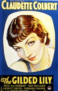 Pozłacane Lily de WesleyRuggles z Claudette Colbert 1935 autorstwa Unbekannt