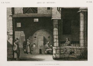 Huta Szkła Huta Szkła, Egipt, ok. 1798 autorstwa Unbekannt