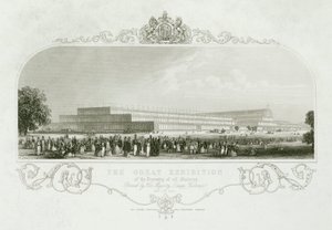 Wielka Wystawa 1851 The Crystal Palace, Londyn autorstwa Unbekannt
