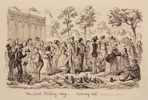 Wielka Wystawa 1851 „Pierwszy dzień szylinga – coming out” autorstwa Unbekannt