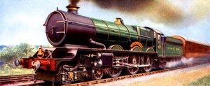 Pociąg Great Western Railway - Król Jerzy V autorstwa Unbekannter Künstler